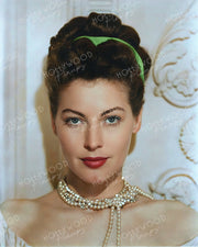 Ava Gardner Luminous Pearls 1948 | Hollywood Pinups Color Prints
