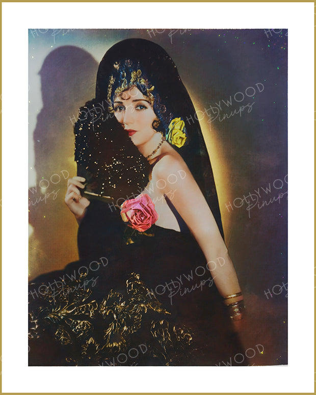 Bebe Daniels Spanish Charms 1929 | Hollywood Pinups Color Prints