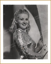 Betty Grable DOWN ARGENTINE WAY 1940 Silver Sequins | Hollywood Pinups Color Prints