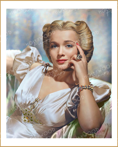 Carole Landis Creamy Complexion 1941 | Hollywood Pinups Color Prints