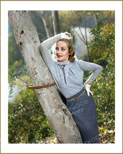 Carole Lombard Nature Beauty 1938 | Hollywood Pinups Color Prints