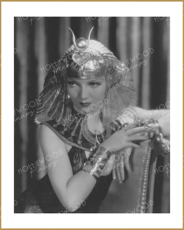 Claudette Colbert CLEOPATRA 1934 Sun Disk | Hollywood Pinups Color Prints