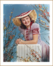 Deanna Durbin Spring Blossom 1939 | Hollywood Pinups Color Prints