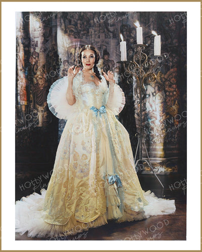 Dolores Del Rio MADAME DUBARRY 1934 Regal Gown | Hollywood Pinups Color Prints