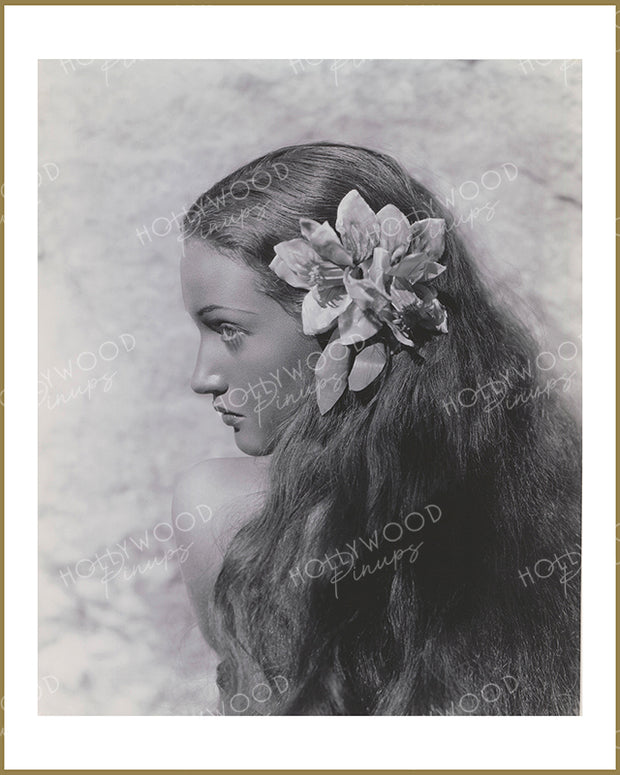 Dorothy Lamour THE JUNGLE PRINCESS 1936 | Hollywood Pinups Color Prints