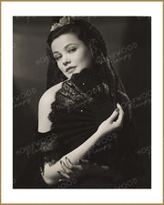 Gene Tierney Lace Dreams by GENE KORNMAN 1940 | Hollywood Pinups Color Prints