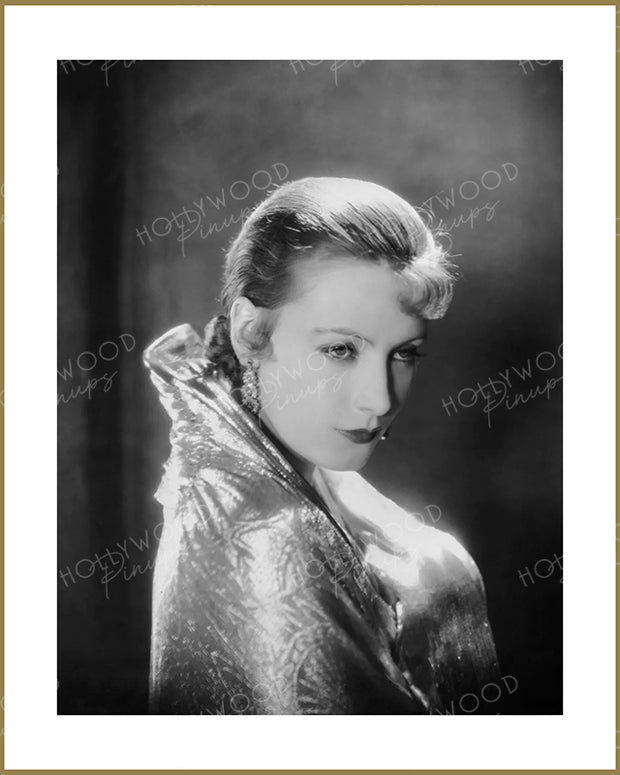 Greta Garbo THE TEMPTRESS 1926 Mysterious Allure | Hollywood Pinups Color Prints