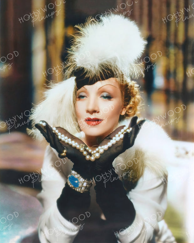 Marlene Dietrich DAZZLING DESIRE 1936 | Hollywood Pinups Color Prints
