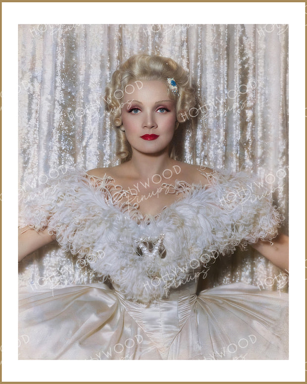 Marlene Dietrich THE SCARLET EMPRESS 1934 Glittering Glamour | Hollywood Pinups Color Prints