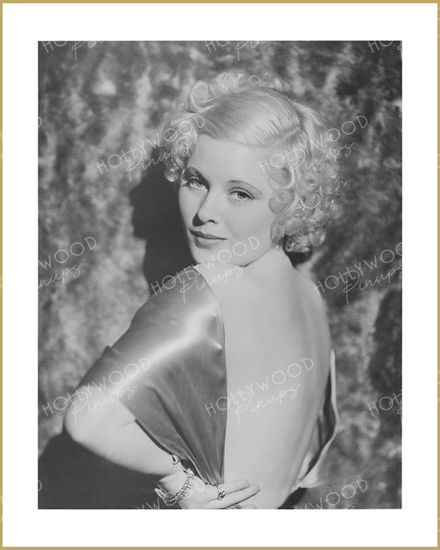 Mary Carlisle Seductive Allure by CLARENCE BULL 1933 | Hollywood Pinups Color Prints