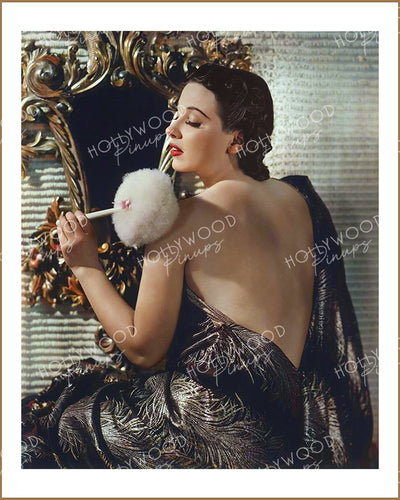 Patricia Morison Powder Puff 1940 | Hollywood Pinups Color Prints