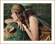 Theda Bara Captivating Profile 1918 | Hollywood Pinups Color Prints